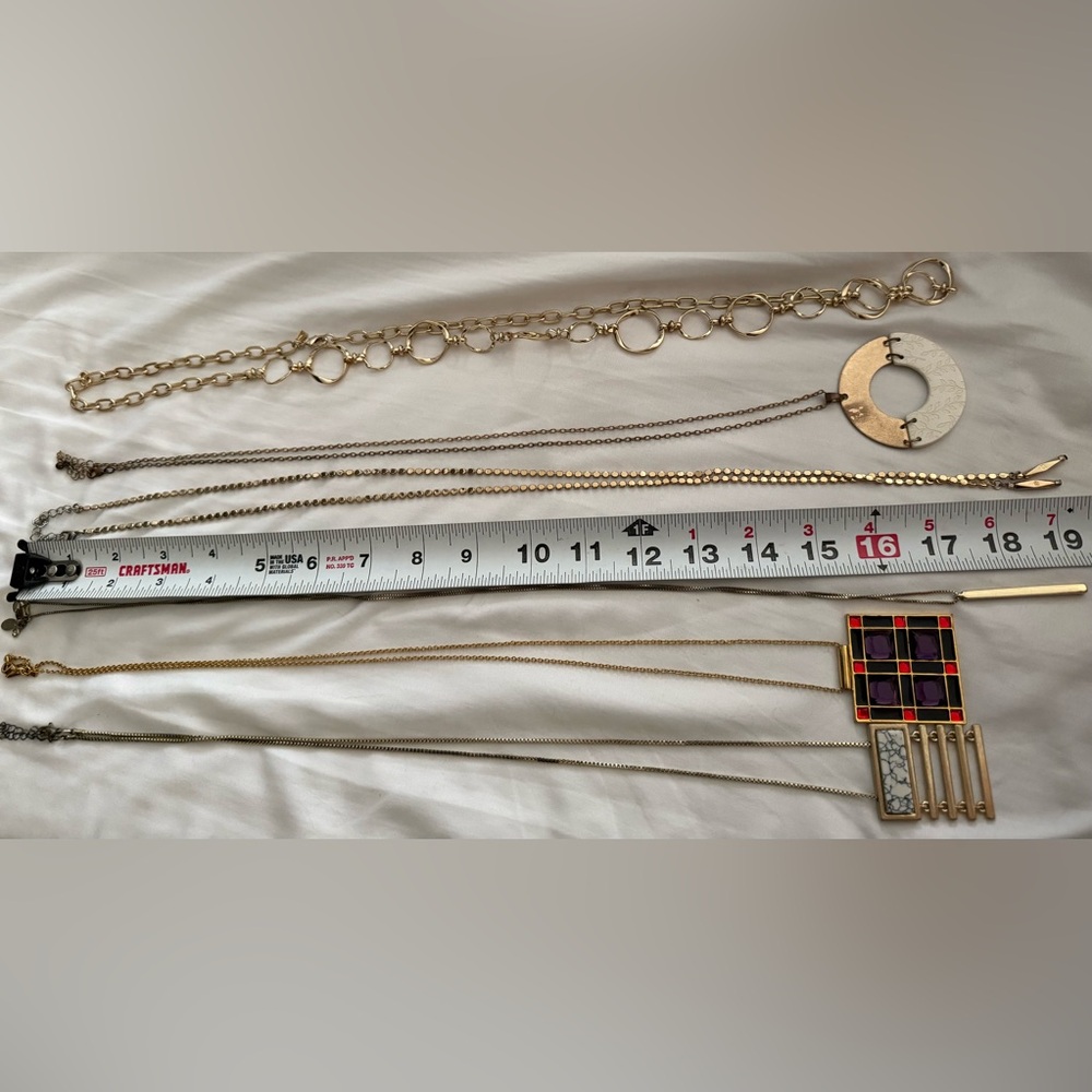 Bundle of 6 necklaces- includes Kate Spade, Banana Republic, other - Picture 7 of 7